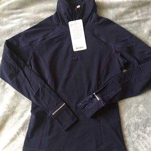 NWT Lululemon Face the Frost Half Zip
